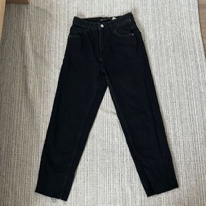 Zara mom fit high waisted jeans